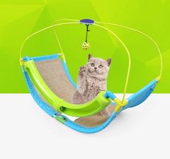 Лежанка Кігтеточка-іграшка для котів (Гра для Котів) Play Scratcher 3 In 1
