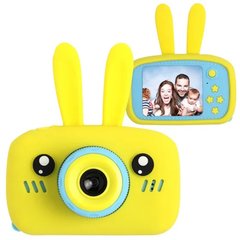 Дитяча фотокамера Baby Photo Camera Rabbit з автофокусом Х-500, Yellow