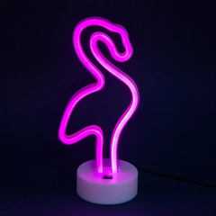 Нічний неоновий світильник — Neon Amazing — Flamingo Pink