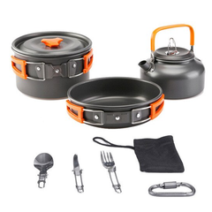Походный туристический набор посуды Camping Cookware GL-C30