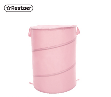 Кошик для білизни Restaer Рожевий 42х55см