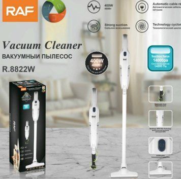 Пылесос 2 в 1 RAF R.8822W, 400 Вт, 14000 Па