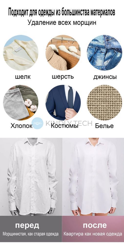Отпариватель ручной для одежды Sonifer SF9079, Розовый