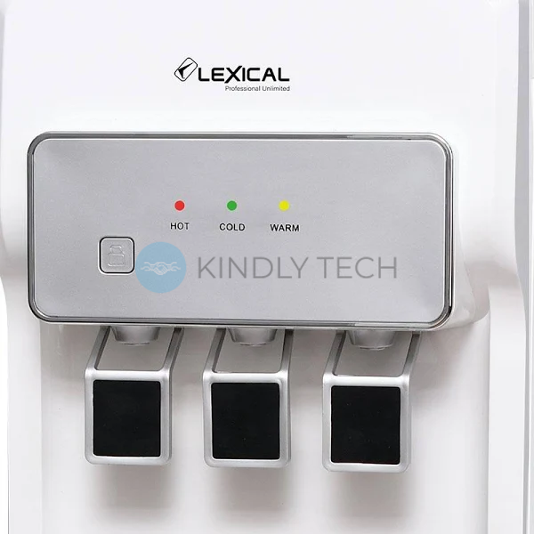 Кулер для води настільний Lexical LWD-6002-8 550W/85W з охолодженням та швидким нагріванням води