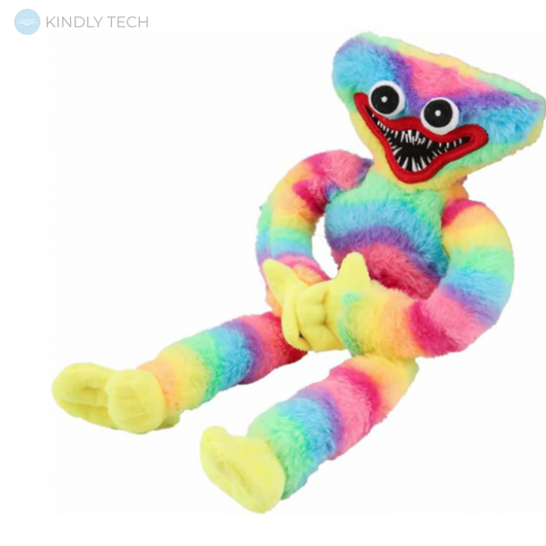 Мягкая игрушка Радужный Лили Мили (Хаги Ваги) монстрик обнимашки (40 см)
