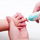 Безпечний манікюрний набір NAIL TRIMMER XL-667 електричний 6 в 1 з LED підсвіткою,Блакитний