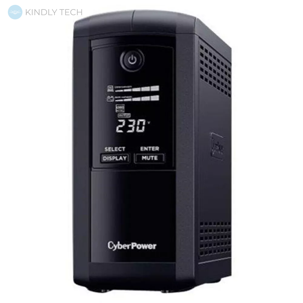 Источник бесперебойного питания Backup UPS System 720W — CyberPower VP1200ELCD