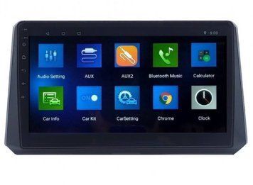 Автомагнитола для Toyota Corolla с большим сенсорным экраном на Android