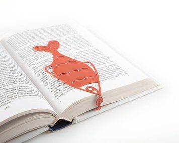 Закладка для книг &laquo;Окунь&raquo;, Коралловый