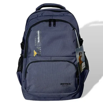 Місткий міський рюкзак Justpack, водостійкий, для ноутбука до 17&Prime;, 30&times;50&times;20 см,Синій