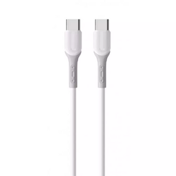 Кабель USB C to C PD &mdash; WiWU Armor Wi-C005C &mdash; White