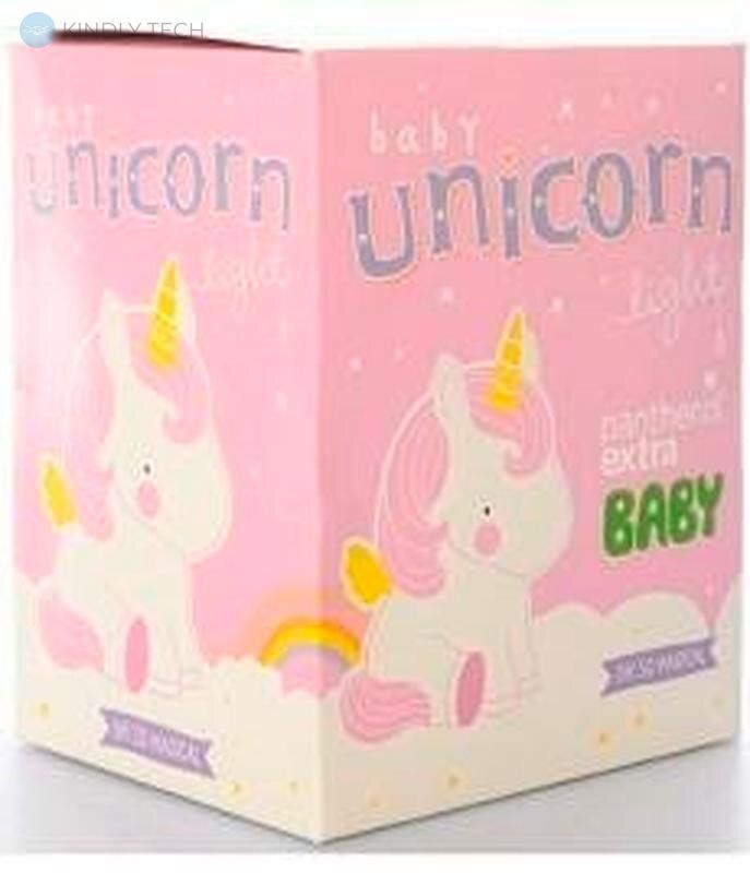 Ночник детский Единорог Baby Unicorn