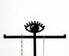 Бижутерница - подставка для дисплея и хранения украшений «Глаз», Чорний