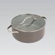 Каструля алюмінієва Maestro MR-4009-24 Ceramic з кришкою та антипригарним покриттям 24 см 4.1 л