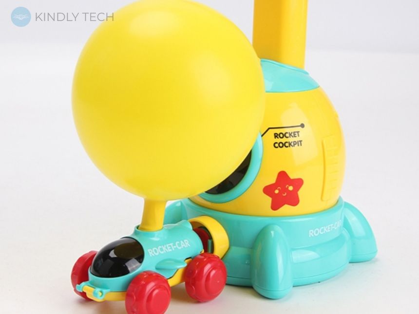 Аеромобіль машинка з кулькою і пусковою установкою Air Power Car