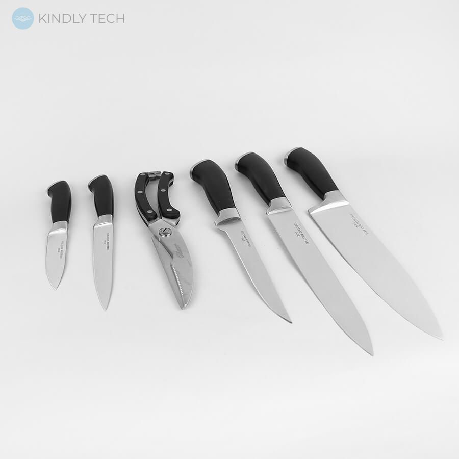 Набір високоякісних кухонних ножів Maestro MR-1421 7 предметів