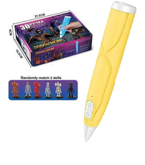 3D ручка 3DPEN-6-2 Мир фантазий Soron head yellow