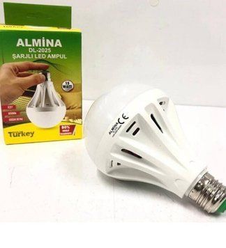 Акумуляторний ліхтар-лампа ALMINA 25W DL-025 &mdash; потужне світло до 6 годин без мережі