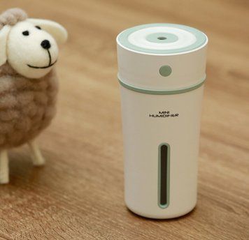 Увлажнитель воздуха с подсветкой 7 цветов Humidifier, Green