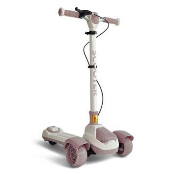Дитячий самокат Scooter Super High K612, Рожевий
