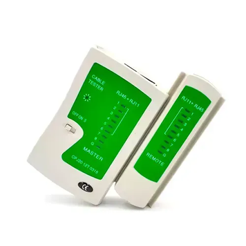 Тестер мережі, телефонного кабелю RJ45/RJ11