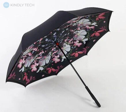 Зонт наоборот Up Brella Цветы весны