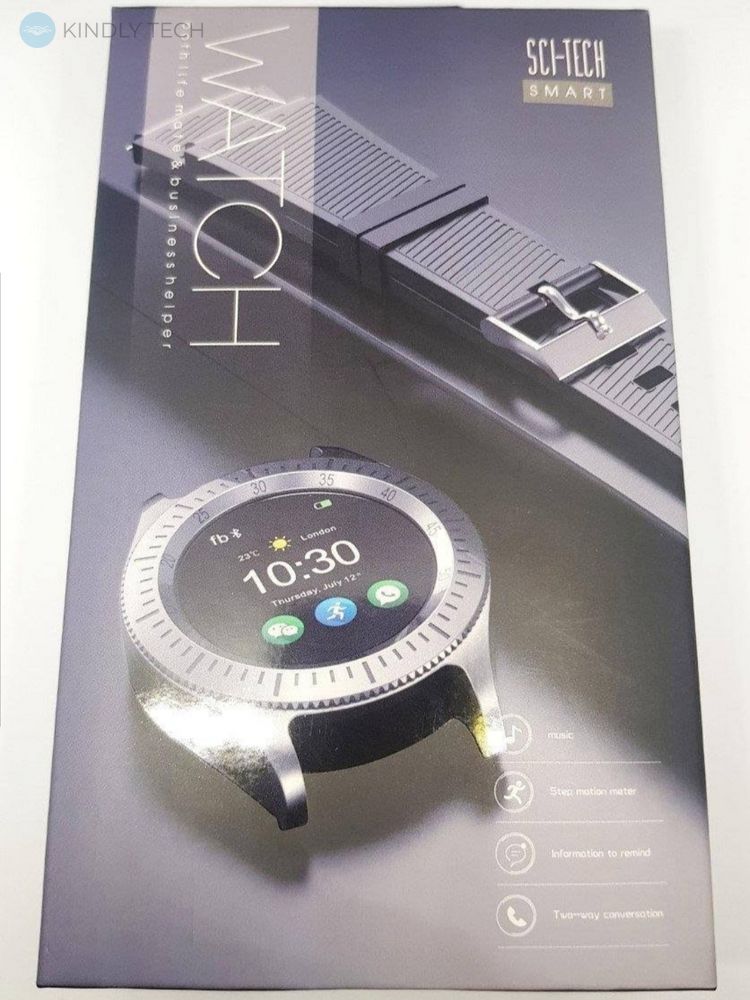 Розумний наручний смарт годинник Smart Watch Z3, Gray