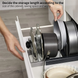 Кухонний регульований органайзер для посуду та кришок DISH RACK