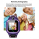 Смарт годинник дитячий KID Watch 02 сенсорний дисплей GPS з вологозахистом IP 67