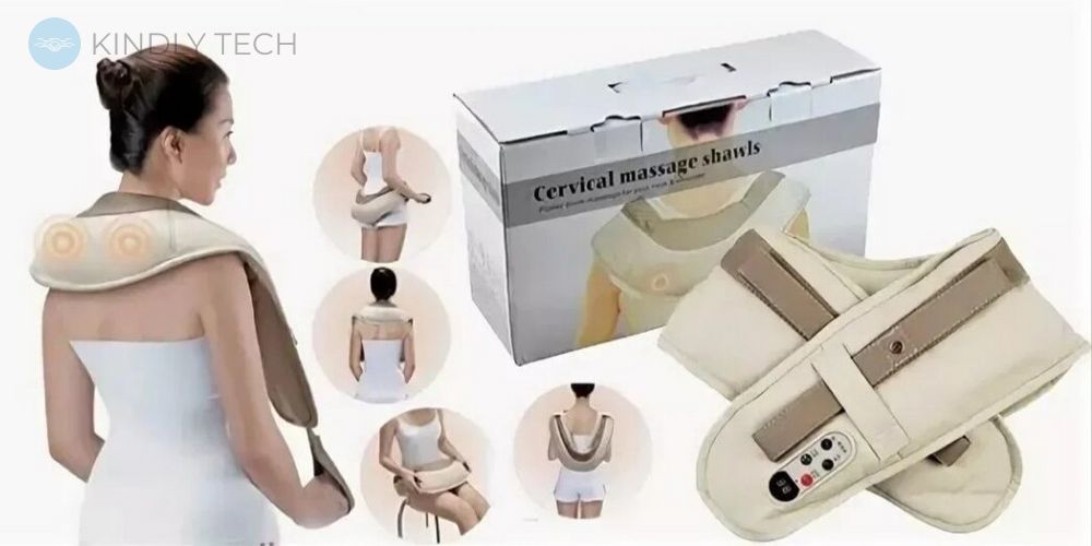 Ударний масажер Cervical Massage Shawls