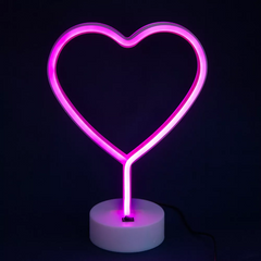 Ночной неоновый светильник — Neon Amazing — Heart Pink