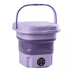 Стиральная машина раскладная полуавтоматическая на 8 литров, фиолетовый