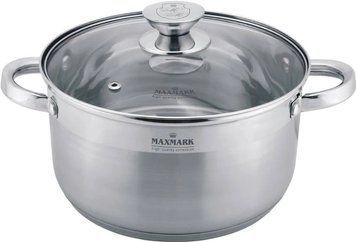 Каструля з кришкою Maxmark MK-3705, 5 л, 24 см