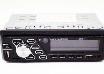 Автомагнитола 1DIN UKC BT1011 car-MP3+Bluetooth Металл