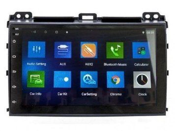 Автомагнитола Штатная Toyota Prado 120 2007-2012 9" Android 10.1 (4/32Гб)