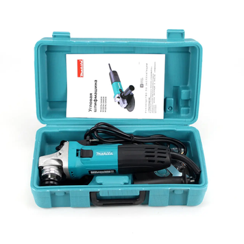 Болгарка Makita GA 5030 (720 Вт, 125 круг) в кейсе от сети 220В