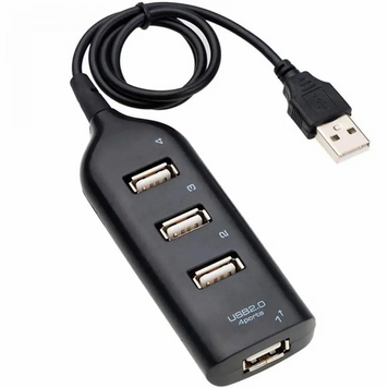 Хаб разветвитель на 4 порта USB 2.0 концентратор HUB удлинитель XD4