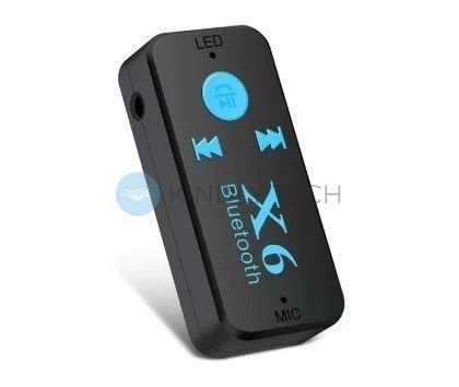 Бездротовий адаптер Bluetooth-приймач аудіо ресивер 6948 BT-X6 AUX