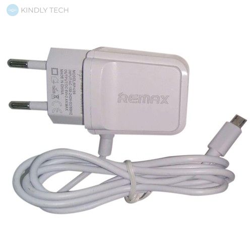 Зарядное устройство 220V USB + кабель Micro REMAX RP-U33