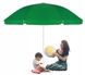 Пляжна, садова парасолька від сонця з нахилом 1.5 м, Green