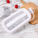 Силіконова форма для льоду ICE CUBE TRAY, 17 кульок, Білий