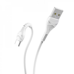 Кабель USB C 3A (1m) — Hoco X37 — White