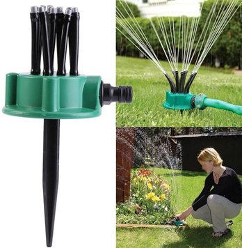 Спринклерный ороситель multifunctional Water Sprinklers для полива 360°