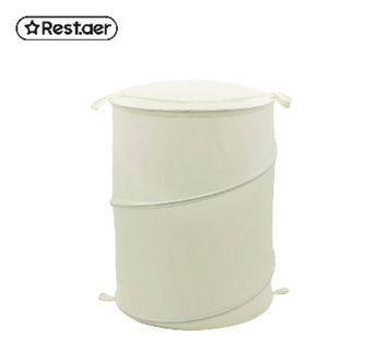 Кошик для білизни Restaer Бежевий 42х55см