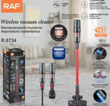 Пылесос Vaccum Cleaner RAF R.8734 120Вт