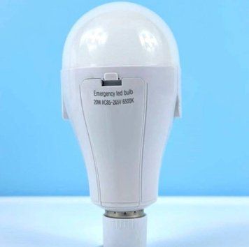 LED-лампочка FAT-3920 на 2 акумулятори, 20 Вт, холодне біле світло