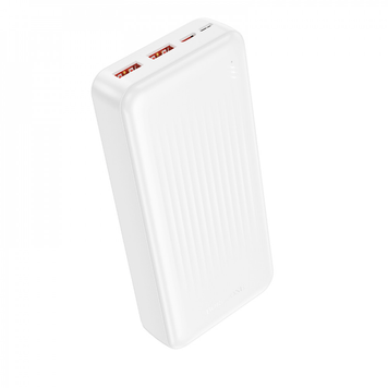 Потужний повербанк Borofone BJ80A 20000 mAh 22.5W PD швидка зарядка,Білий