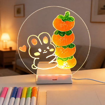 Светодиодный LED-планер ночник с акриловой доской для заметок и маркером