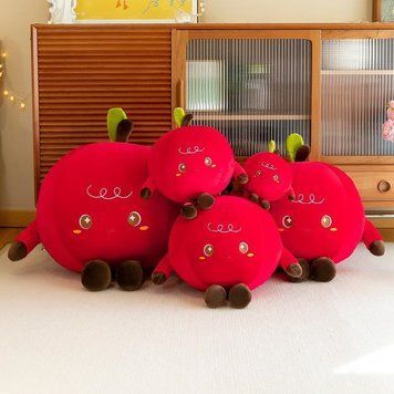 Мягкая игрушка Cute Simulator Fruit Red Apple