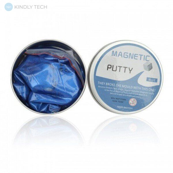 Умный магнитный пластилин Magnetic Putty Синий